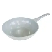 KOMAN Shinewon Vinch IH Wok Wokpan 28cm Non-stick Induction Ceramic GREY