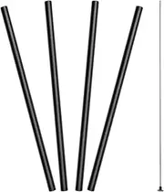 [Lurch] Straws, Straight, 20 cm, Set of 4, Straws, Stainless Steel, Reusable, Safe, BPA-Free