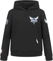 [Pro Standard] Boys Big NBA Charlotte Hornets Classic Chenille Pull Over Hoodie