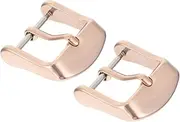[Ipetboom] 2Pcs Watch Band Buckles Thickened Replacement Watch Parts Durable and Stylish Watch Accessories