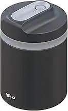 Maxwell & Williams GetGo Double Wall Insulated Food Container Gift Boxed, Black, 1 Litre Capacity