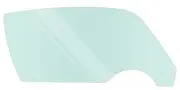 1970-81 Camaro Firebird; Front Door Window Glass; Light Green Tint; RH Passenger