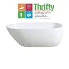 BAHAMAS EGG FREESTANDING 1690 BATH RRP $1474