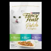 Fancy Feast Petite Delights Chicken Tuna And Turkey Grilled Wet Cat Food