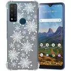 Cover for Cricket Dream 5G / AT&T Radiant Max 5G,Snow Flake Clear 2 Print, USA