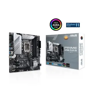 【ASUS 華碩】PRIME Z690M-PLUS D4-CSM 主機板+Intel i5-12600K 處理器