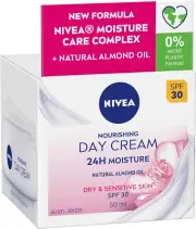 NIVEA Rich Nourishing 24H Day Cream SPF30 (50Ml), Moisturising Face Cream wit...