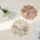 2PCS Oil-Resistant Dining Table Mat Solid Color Coaster Living Room