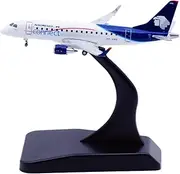 Pre-Built Model Aircraft 7CM Scale Die-cast Airplane Model 1/400 for Aeromexico Embraer ERJ-170LR XA-GAQ Aircraft Display Piece Miniature Airplane Model