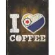 I Heart Coffee: Bonaire Flag I Love Bonaire Coffee Tasting, Dring & Taste Lightly Lined Pages Daily Journal Diary Notepad