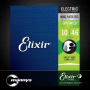 Elixir 19052 Electric Guitar Nickel Plated Steel w/ Optiweb Coating - 6-String L