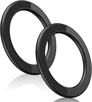 (2 PCS) RUNGOS for iPhone Wall Mount Magnetic Ring Holder (Strong Magnet) for MagSafe Wall Mount Phone Wall Mount, Magnetic Car Phone Holder for iPhone 16 15 14 13 12 Pro Max, for MagSafe Case