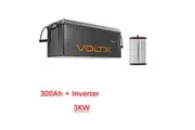 VoltX 12V 300Ah Lithium Battery + VoltX 12V 3KW Pure Sine Wave Inverter