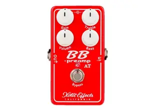 [反拍樂器] Xotic BB Preamp AT 破音 效果器 Andy timmos 簽名限量款