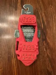 New LL Bean STABILICERS Slippery Ice Medium Men 7.5-10 Women 8.5-12 Crampons