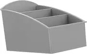 PAMINGONO Coffee Station Organizer Multi Compartment Tea Bags Holder for Countertop Storage Compact Plastic Dispenser for Efficient Space Utilization for Home and Office Use
