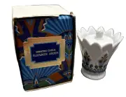 NEW Elizabeth Arden blue grass Memoire Cherie candle Holder NEVER USED