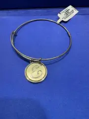 NWT Alex and Ani precious metal collection 925 initial "I" bracelet