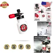 Durable Foam Cannon with Quick Disconnect - Ideal for Car and Household Cleaning