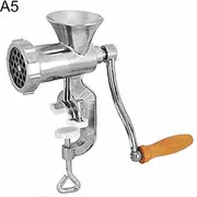 Multifunctional Kitchen Grinder Aluminum Manual Hand Meat Mincer Alloy Sausage A5
