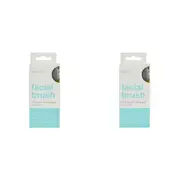 2PK Annabel Trends Spa Trends Facial Brush Skin Care Cleanser Unisex White