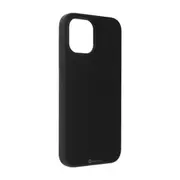 iPhone 15 Pro Max Soft Silicone Case Cover: Durable, Shock-Proof, Drop-Proof, Smooth Silky Exterior - Black