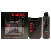 Guess Effect by Guess for Men - 2 Pc Gift Set 3.4oz EDT Spray, 6oz Body Spray