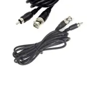 7 Ft RG59 BNC Male to RCA Male Video Audio Cable
