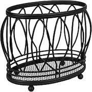 Spectrum Diversified Leaf Utensil Holder, Black