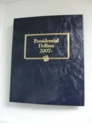 Four 2007 Coins & Whitman Coin Album 2227 Presidential Dollars