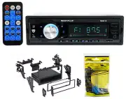 Single-Din Car Digital Media Bluetooth Receiver+Install For 2005 Honda Civic SE