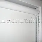 Roller Blinds, 240x210cm, Blockout Fabric - Pampas, White, Metal Chain