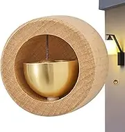 Kuehssn Door Bell Magnetic | Wooden Bedroom Door Bell | Easy Installation Home Decor Doorbell With Pleasant Sound for Shop Home Studios Cafe