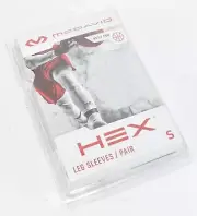 McDavid Hex Basketball Protective Knee Leg Sleeve Small White