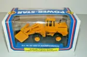NIB Bauer Front End Loader w/ Plow Attachment 1:50 Rare Germany Friction Drive