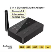 AptX Low Latency Bluetooth 5.3 Transmitter Receiver Home Theater