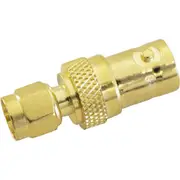 PA6690 SMA Plug To BNC Socket Adaptor - SMA O/D = 10Mm SMA PLUG TO BNC SOCKET