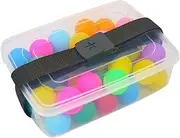 TTETTZ Game Set with Waist Belt and 30 Balls for Backyard Entertainment, Gray Buckle Belt