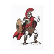 Poker Cards, Greek Warrior Playing Cards - Mythology, Strategy Game, Deck of