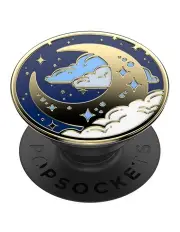 [PopSockets] PopGrip Enamel Fly To Moon Swappable Phone & Tablets Grip Holder