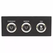 Aviara Boat Head Push Button Switch Panel 501297A | AV36 AV40