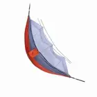 260*140cm Orange Grey Quick Opening Mosquito Net Hammock Outdoor Camping 210 PL
