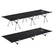 Camping Cot Lightweight Folding Cot with Leg Extenders Easy Set Up Portable C...