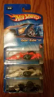 Hot Wheels 2005 W-OOZIE #078 set of 3 Orange, White, Black