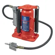 Sealey Air Operated Hydraulic Bottle Jack 12 Tonne Max Height 510mm YAJ12S