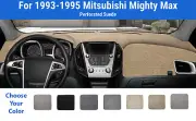 Dashboard Dash Mat Cover for 1993-1995 Mitsubishi Mighty Max (Sedona Suede) (for: Mitsubishi)