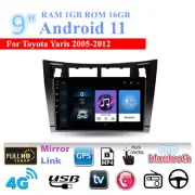 9'' Android 11 Car Stereo Radio GPS Navigation 1+16GB For Toyota Yaris 2005-2012