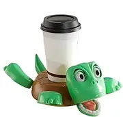 Funny Turtle Coasters, Open-Eyes Tea Coaster, Turtle Coaster with Funny Expression, Non-Slip Drinks Coffee Mug Mat, Novelty Drink Holder for Turtle Lovers
