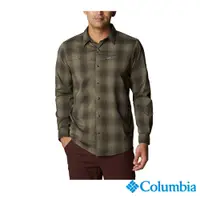 在飛比找PChome24h購物優惠-Columbia哥倫比亞 男款-UPF40超防潑長袖襯衫-綠