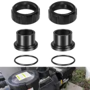 for Jandy Zodiac R0446101 Tail Piece with O-Ring and Coupling Nut 2"x2.5" 2 Pack